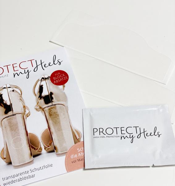 Blockabsatz Absatzschoner - Transparent 1-Pack - ProtectMyHeels